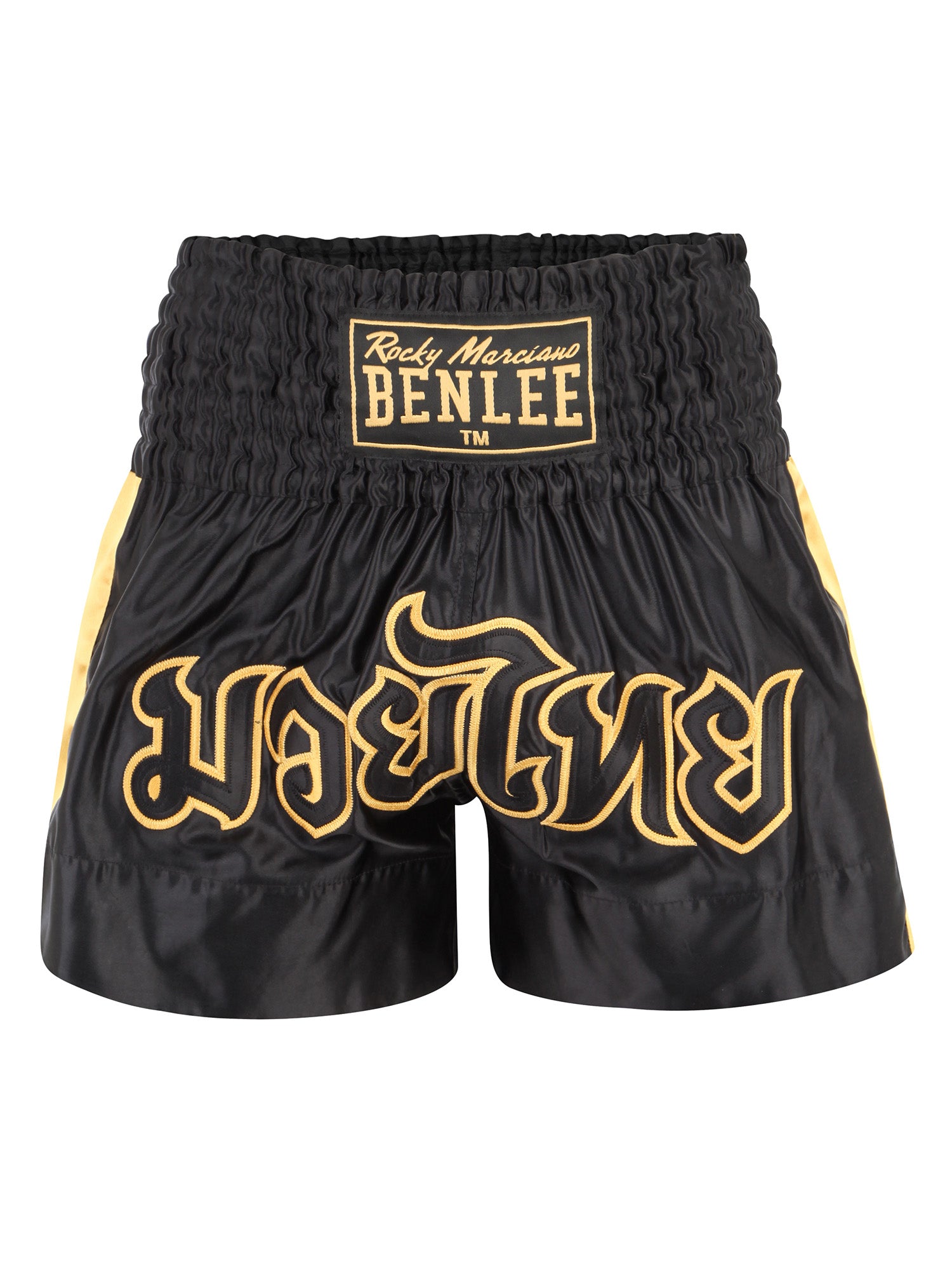 benlee-goldy-thaiboxhose-satin-muay-thai-shorts-f-r-training-wettkampf image 6