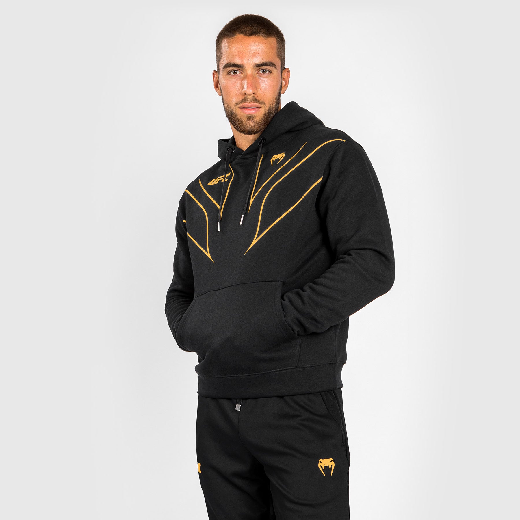 ufc-venum-replica-2-0-hoodie-full-zip-herren-schwarz image 2