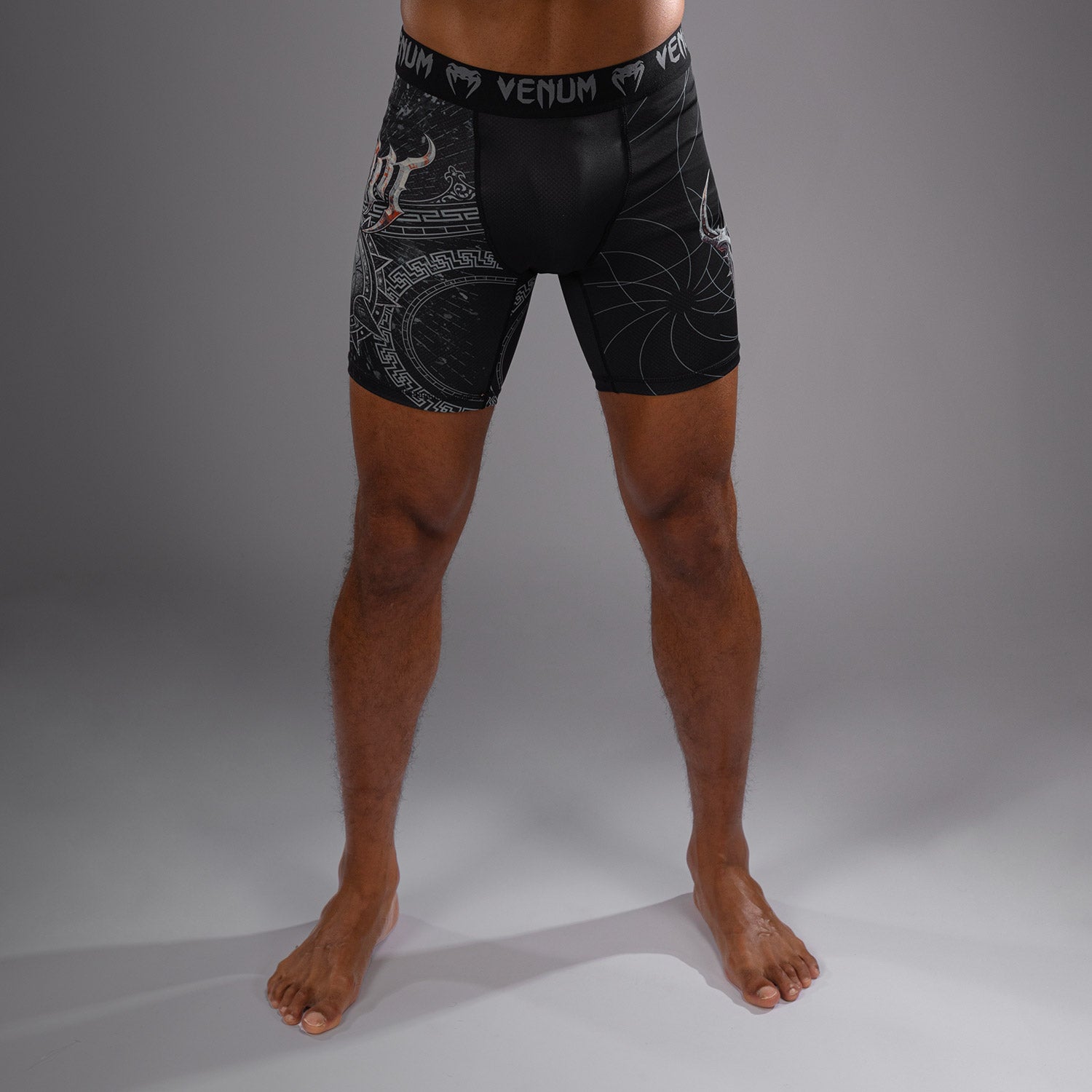 venum-gladiator-5-0-vale-tudo-shorts-herren-schwarz-silber image 5