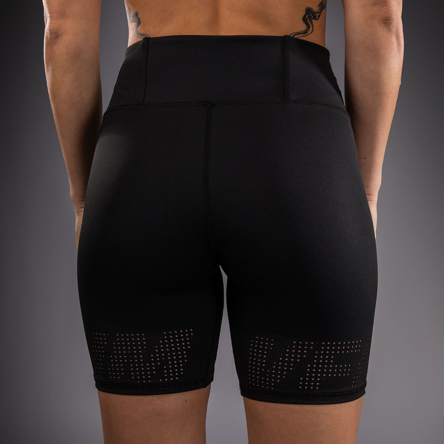 venum-lazer-kompressionsshorts-damen-schwarz-gelb image 5