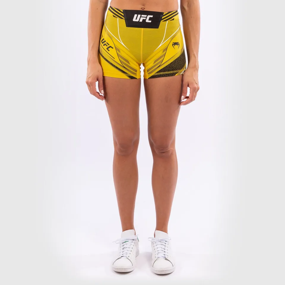 ufc-venum-authentic-fight-night-vale-tudo-short-gelb-damen-short-fit image 1