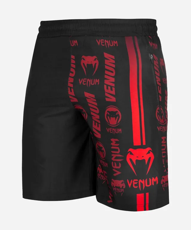 venum-logos-fitness-shorts-schwarz-rot-herren image 1