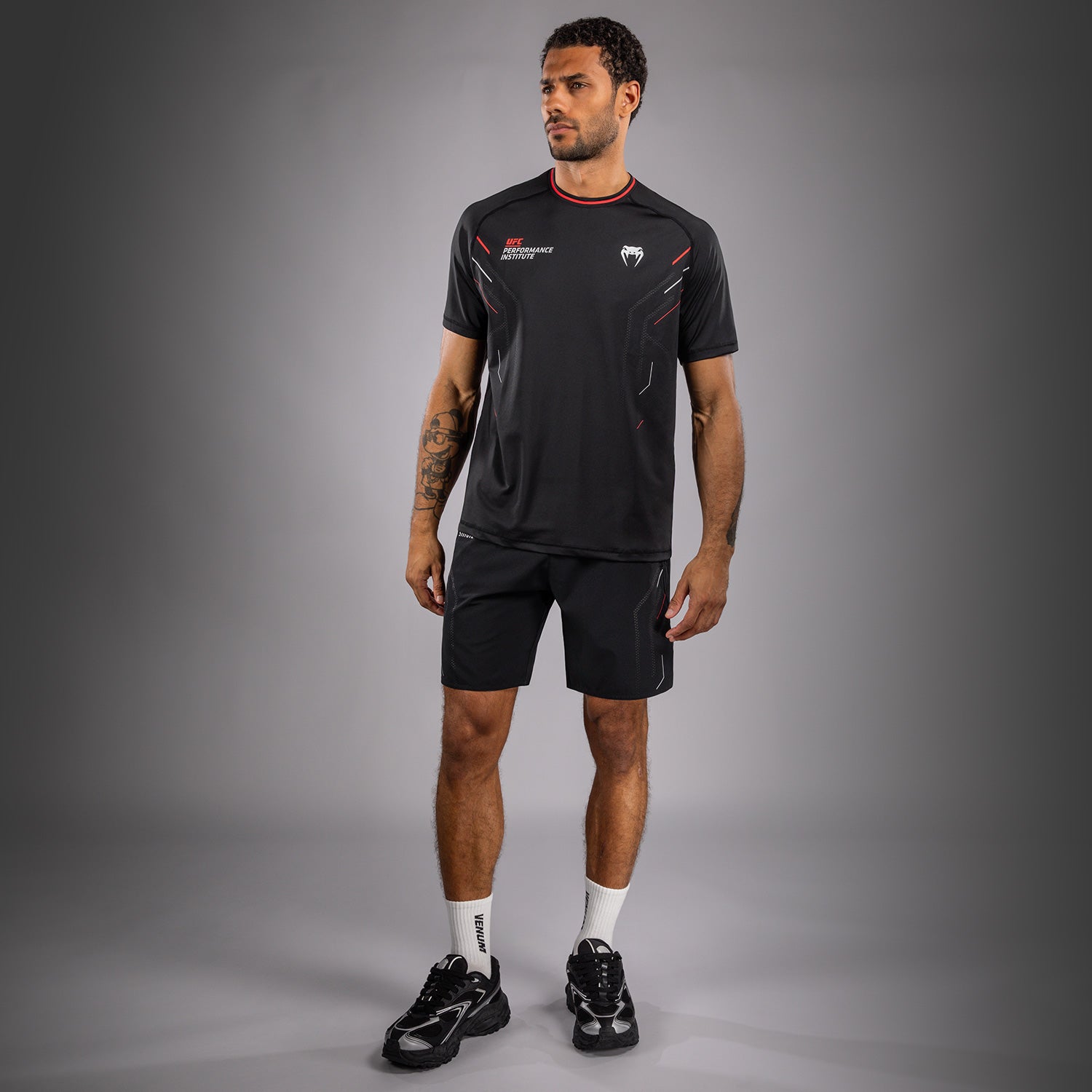 venum-ufc-pi-3-0-dry-tech-t-shirt-schwarz image 7