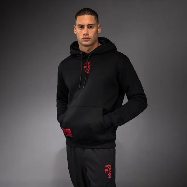 venum-x-mike-tyson-tiger-hoodie-tiefschwarz-intensivrot image 1