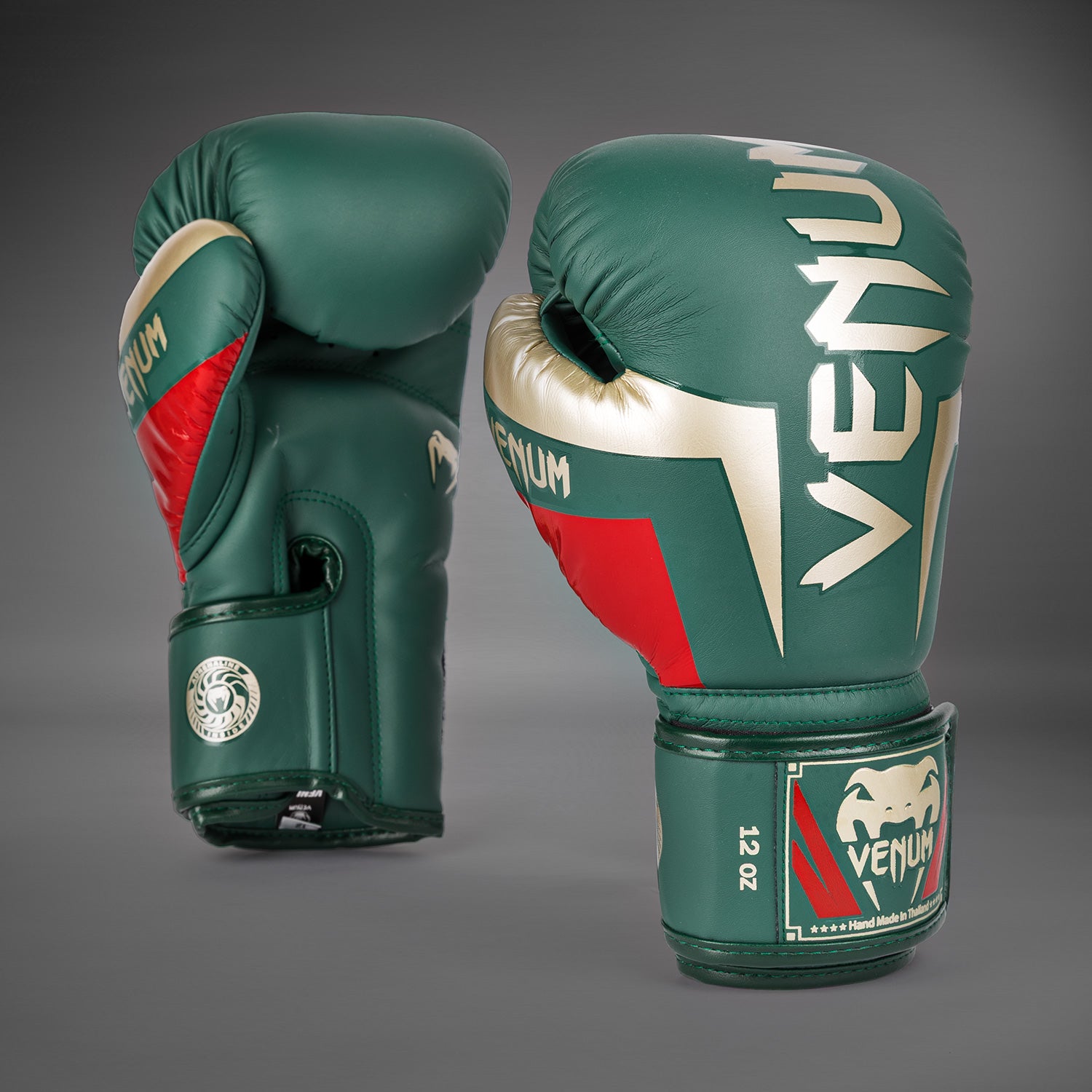 venum-elite-boxhandschuhe-gr-n-spezialausgabe image 1