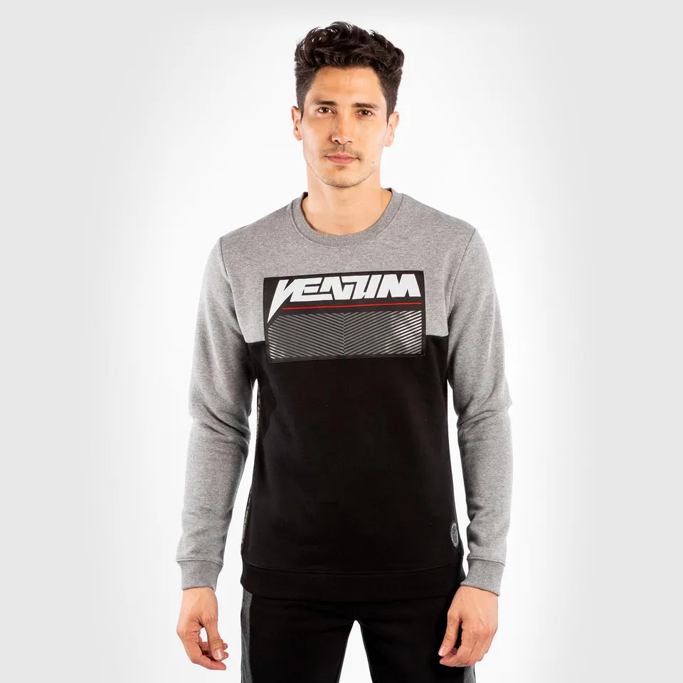 venum-rafter-sweatshirt-grau-meliert image 1