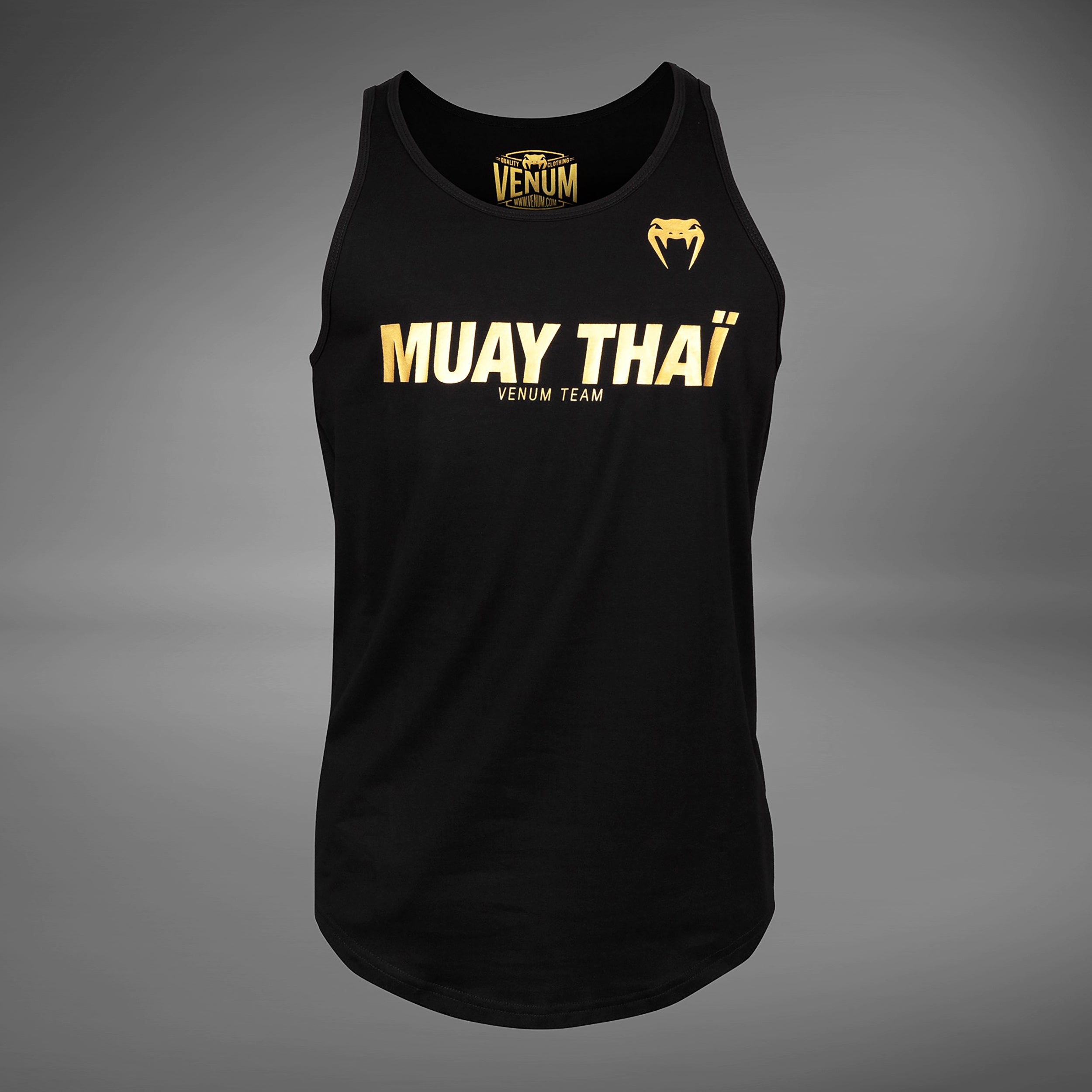 venum-muay-thai-vt-tank-top-herren-schwarz-gold image 1