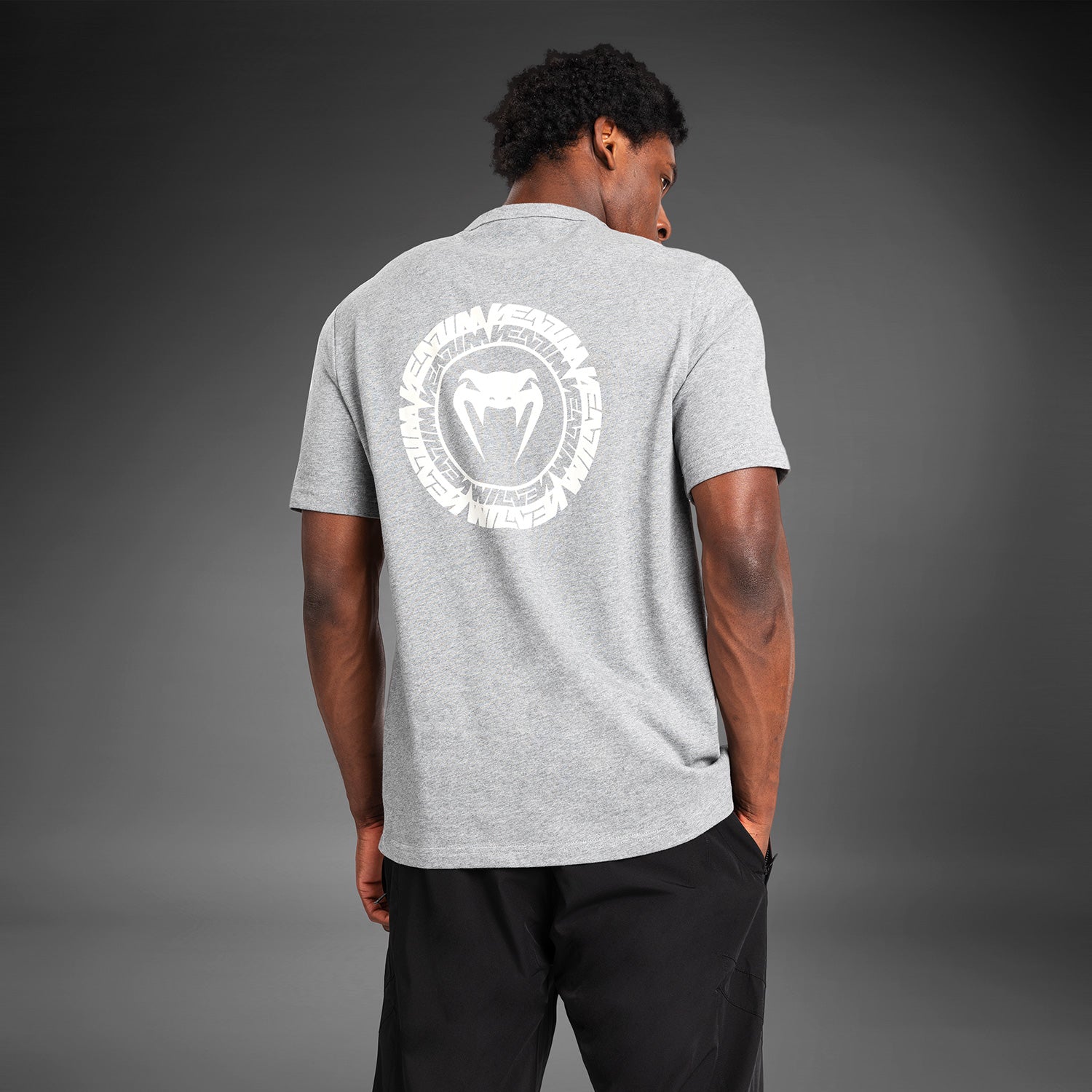 venum-vortex-xl-herren-t-shirt-hellgrau-meliert image 2
