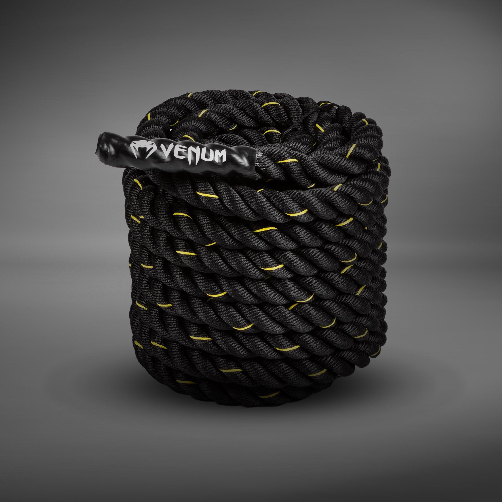 venum-challenger-wellenseile-12m-schwarz-battle-ropes image 1