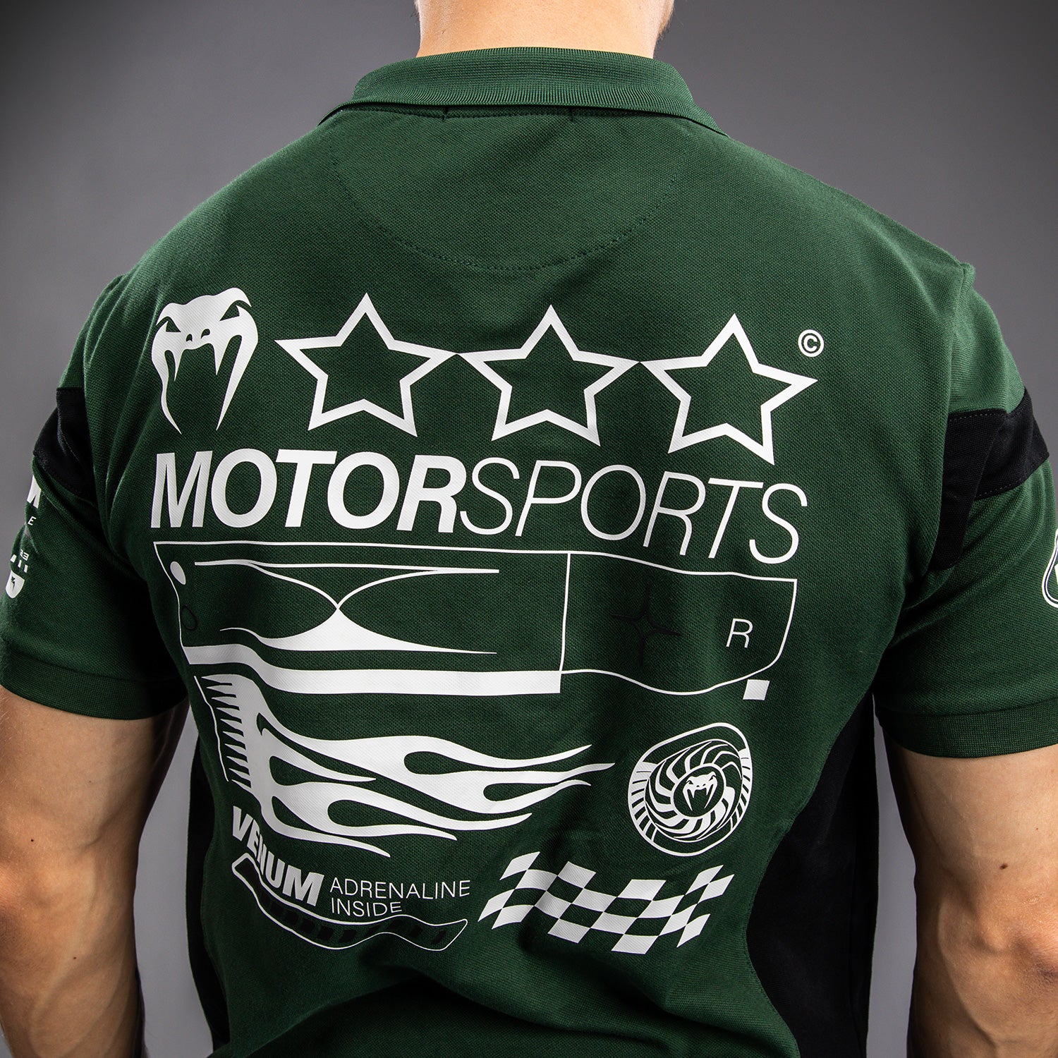 venum-motorsport-baumwollpolo-herren-tiefwald-gr-n image 8