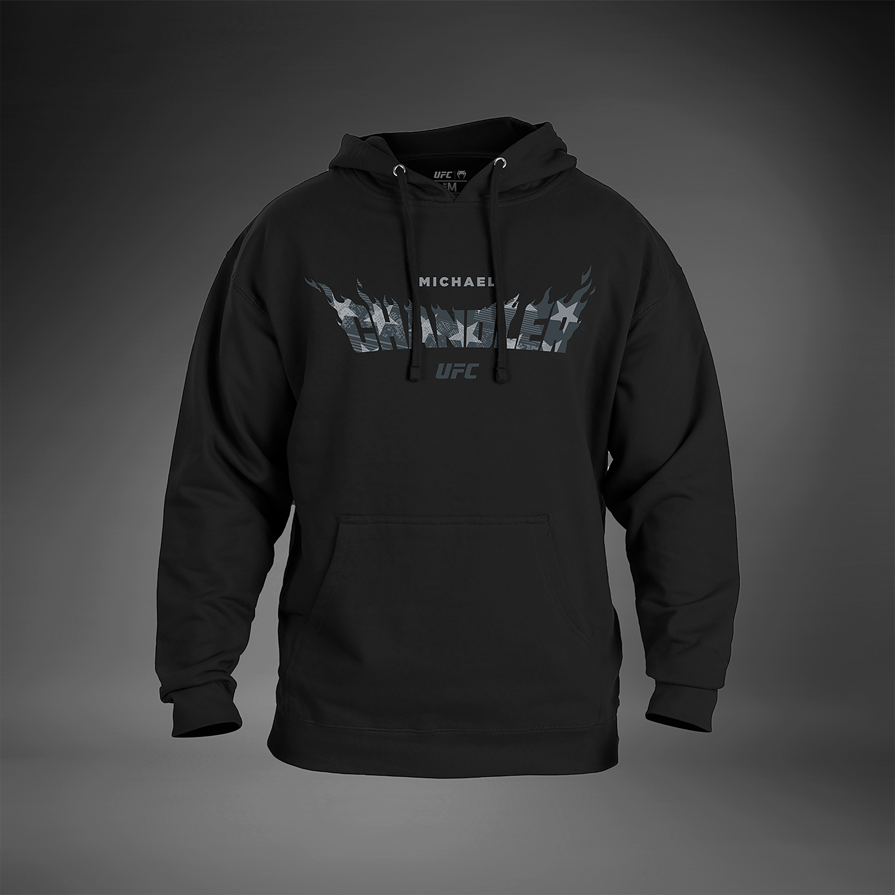 venum-ufc-unrivaled-michael-chandler-hoodie-herren-schwarz image 1