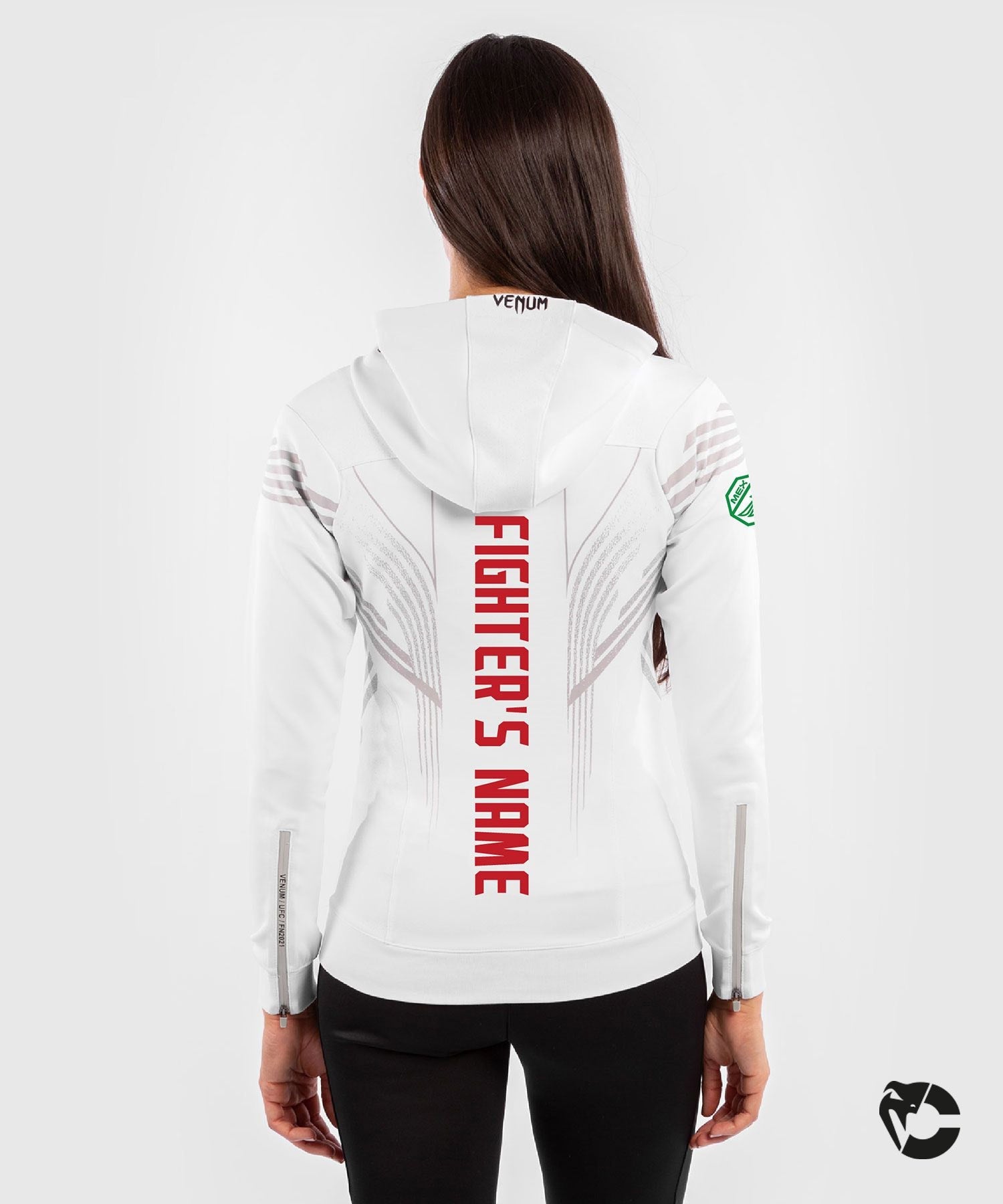 ufc-venum-fighters-authentic-fight-night-walkout-hoodie-damen-wei image 1
