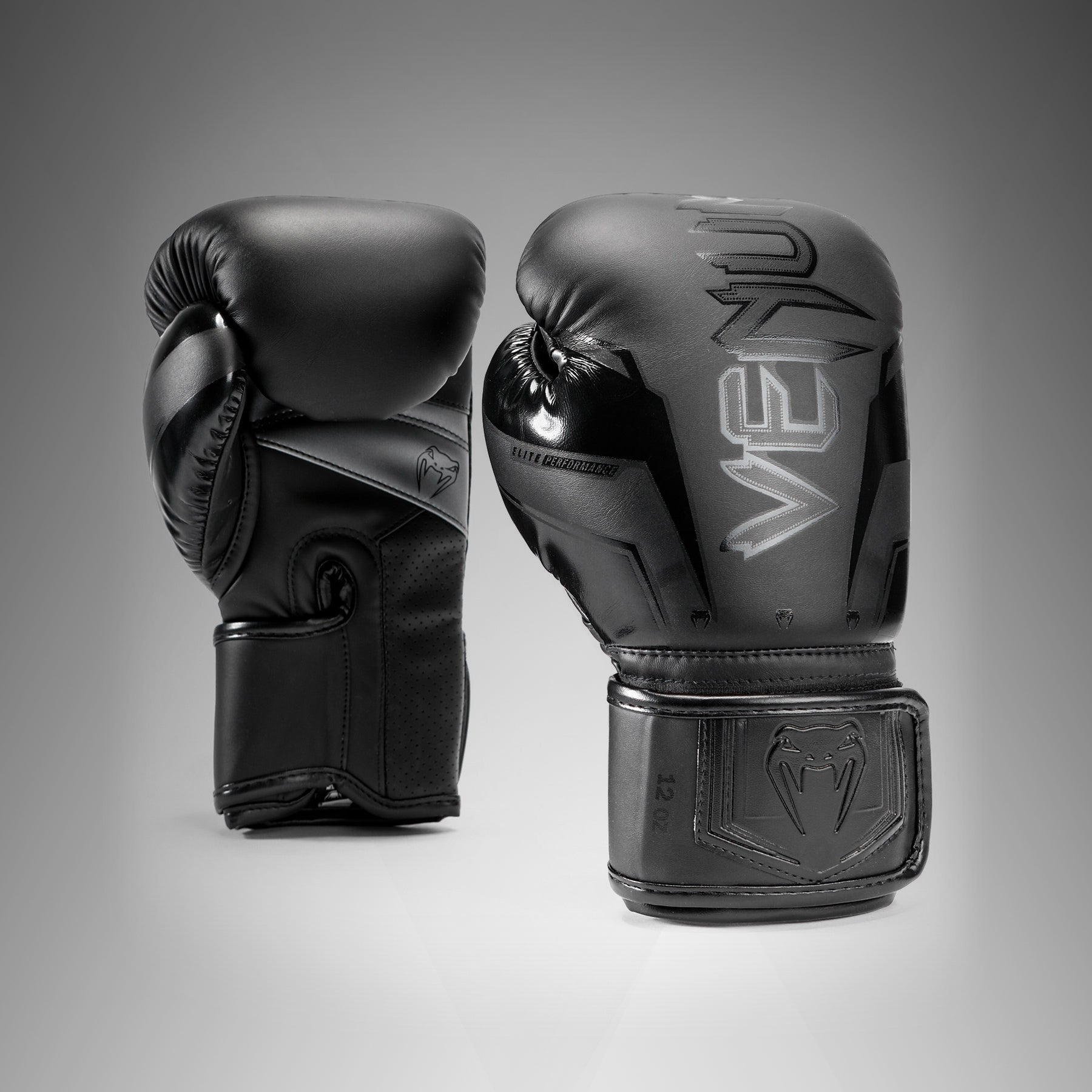 venum-elite-evo-boxhandschuhe-schwarz-schwarz image 1