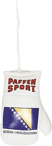 paffen-sport-colour-mini-boxhandschuhe-auto-accessoire-bosnien-flagge-ca-9-cm image 1