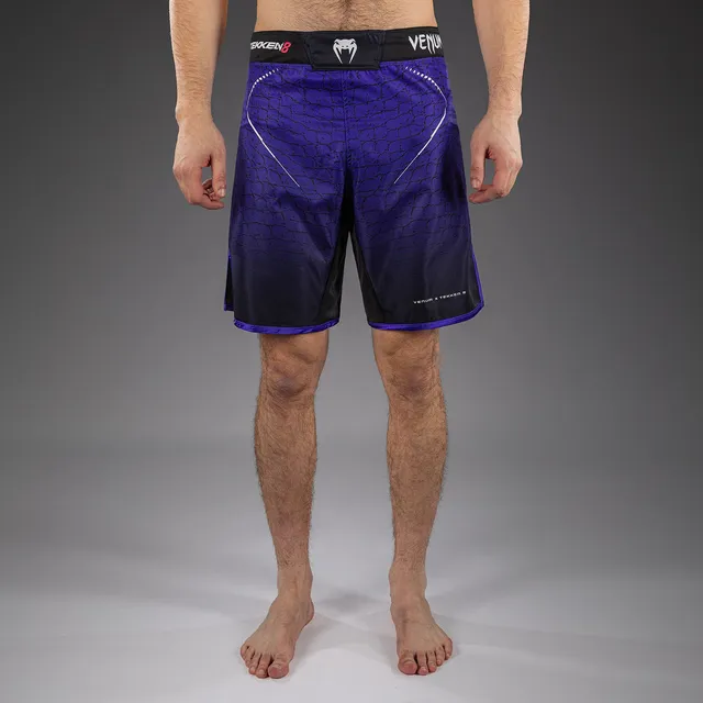 venum-x-tekken-8-fightshorts-kazuya-schwarz-lila-herren image 1