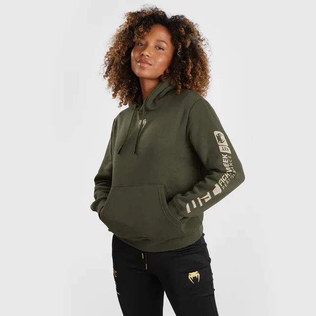 ufc-adrenaline-by-venum-fight-week-damen-pullover-hoodie-khaki image 1