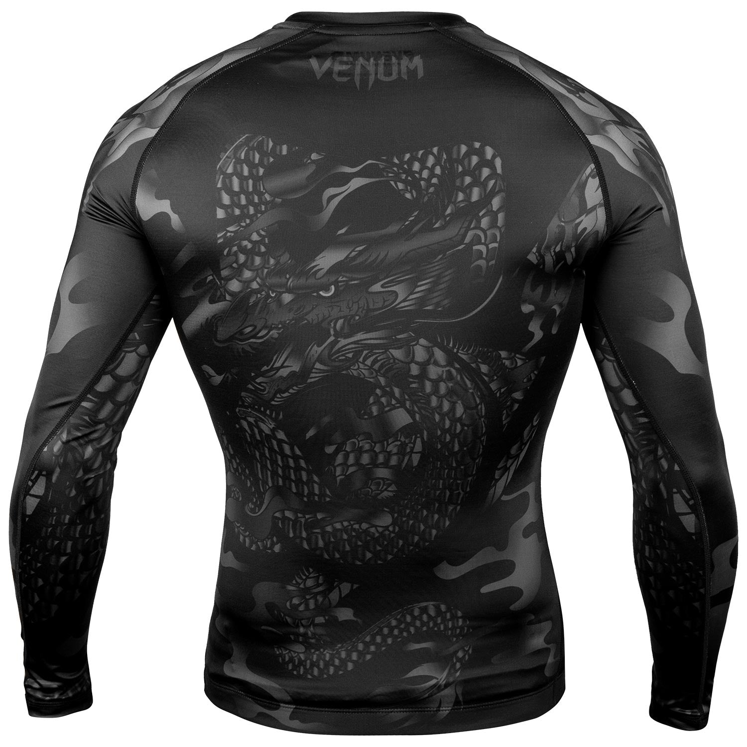 venum-dragon-s-flight-rashguard-langarm-schwarz-schwarz image 4
