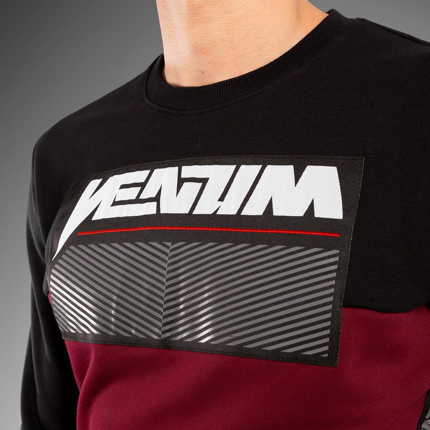 venum-rafter-sweatshirt-herren-bordeaux image 5