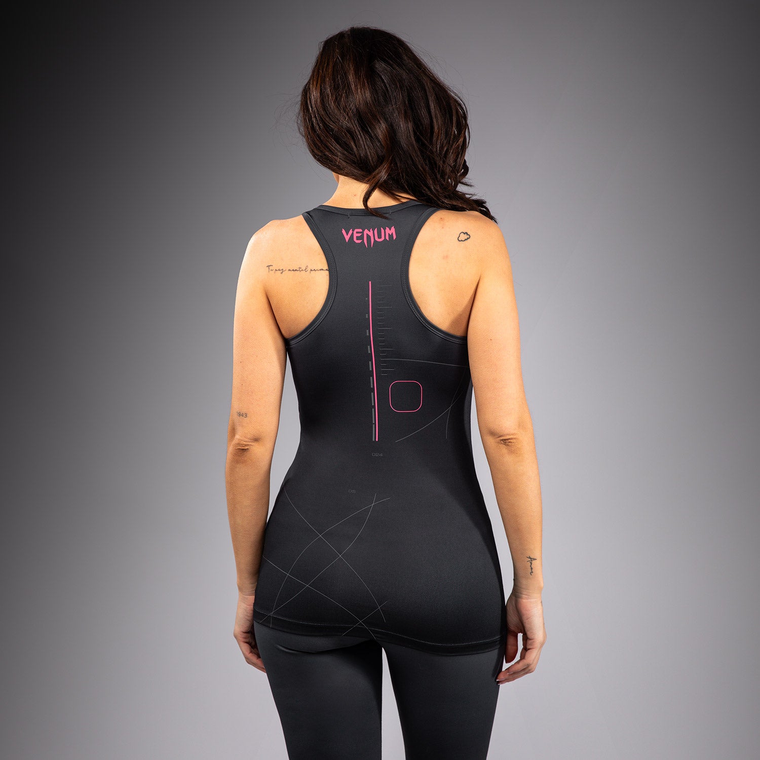 venum-tactical-xt-damen-tank-top-schwarz-sturmgrau image 3