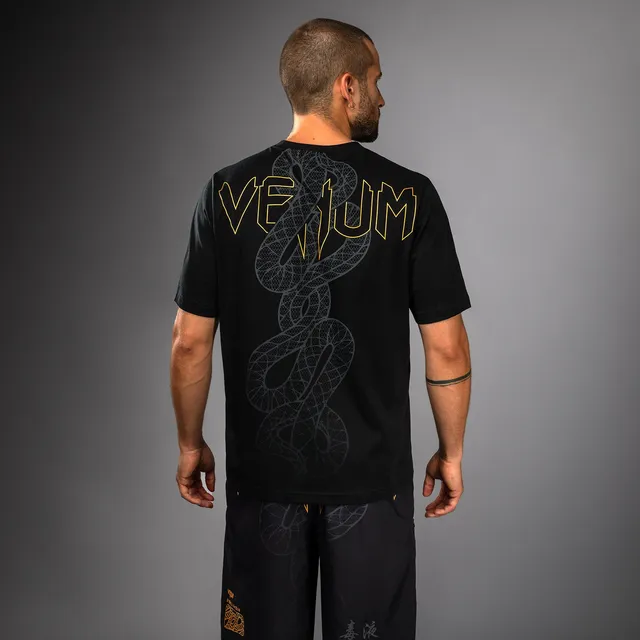 venum-serpenti-t-shirt-schwarz-silber-gold image 1