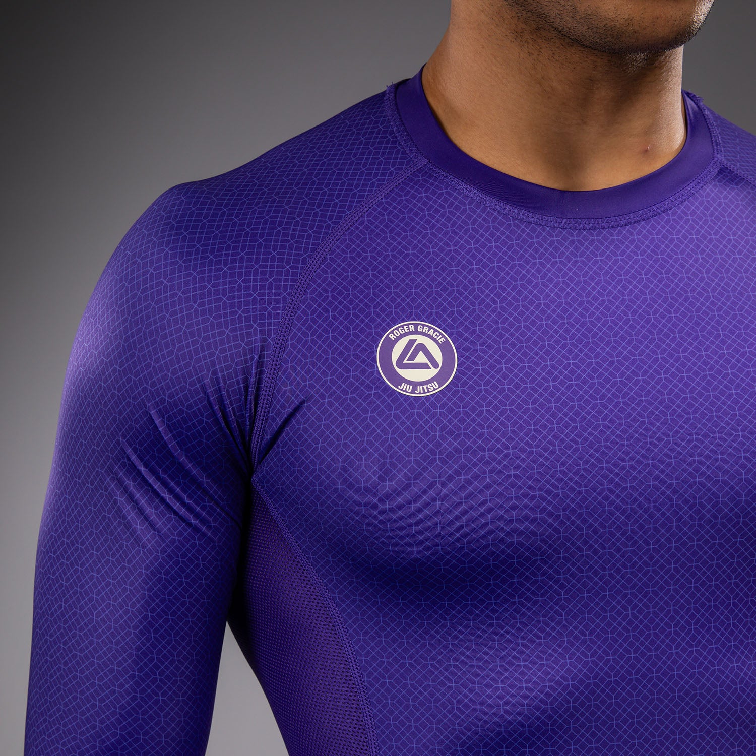 venum-x-roger-gracie-academy-langarm-rashguard-lila image 6