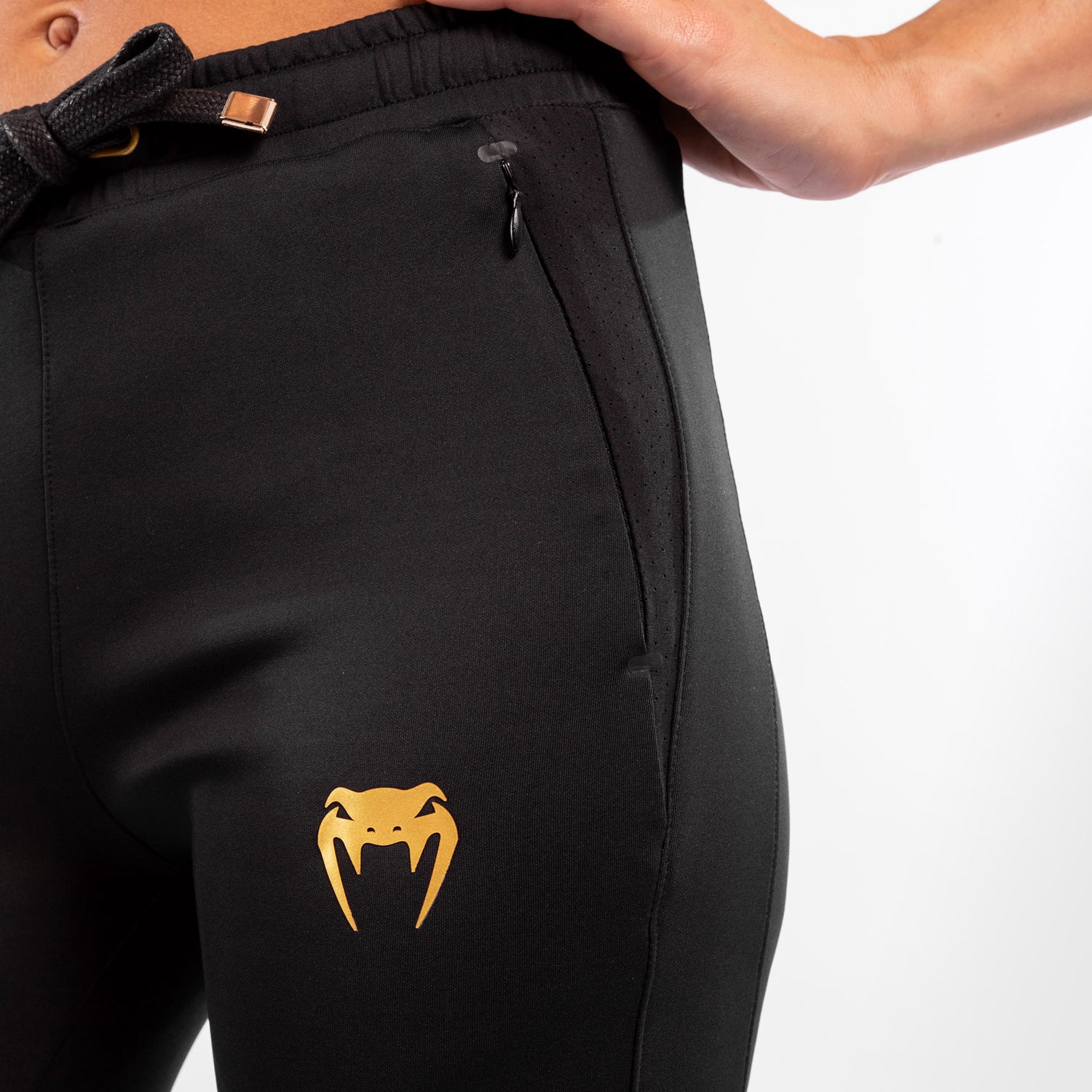 ufc-venum-authentic-fight-night-damen-walkout-pant-champion-schwarz-gold image 8