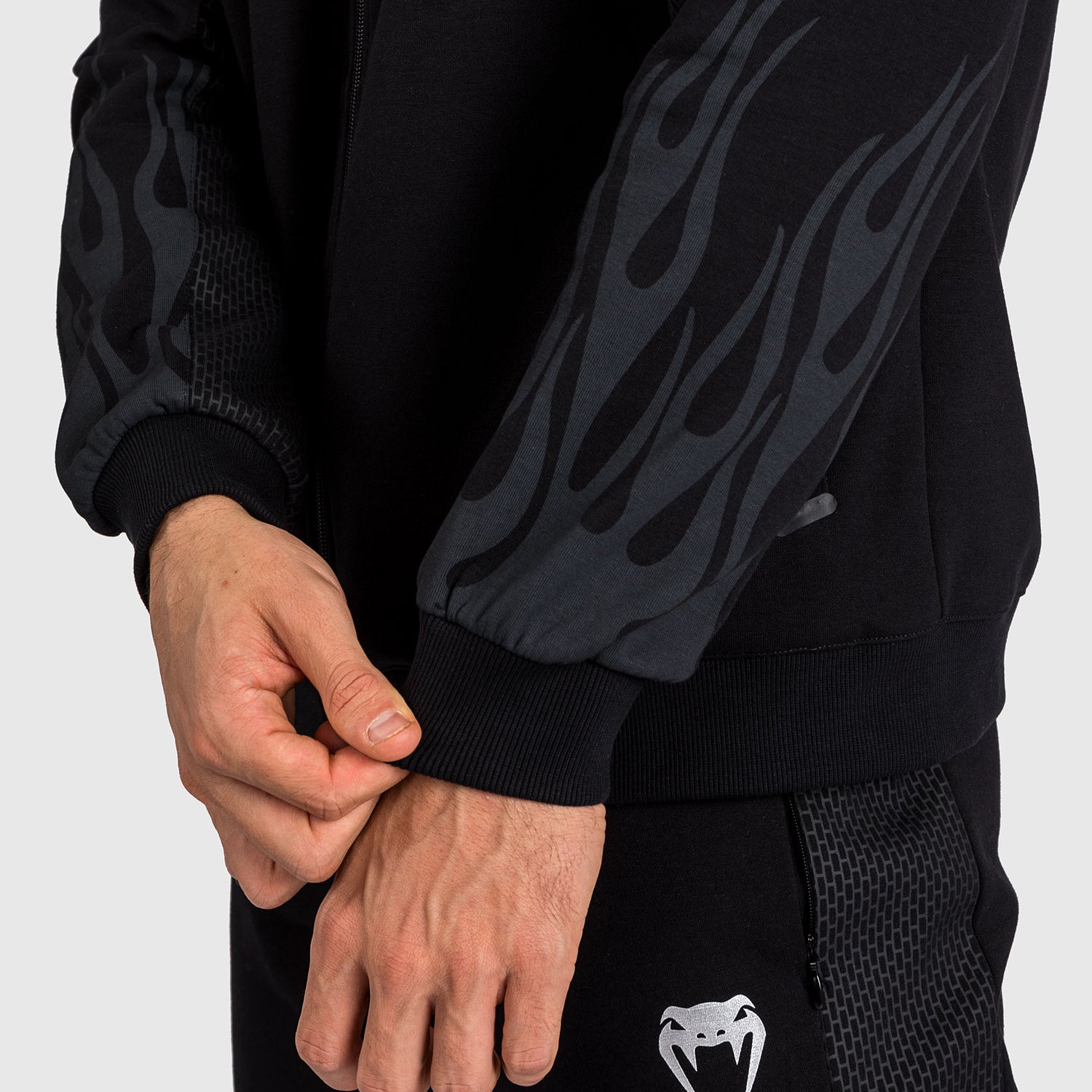 venum-x-dodge-demon-170-herren-full-zip-jacke-schwarz image 5