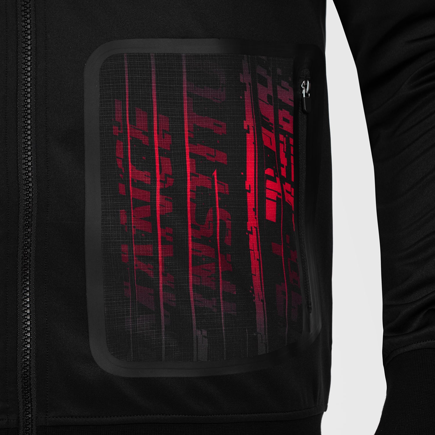 ufc-venum-performance-institute-2-0-herren-zip-hoodie-schwarz-rot image 8