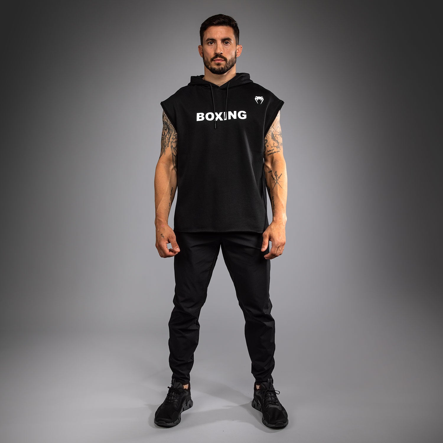 venum-boxing-vt-rmelloser-hoodie-herren-schwarz-wei image 5