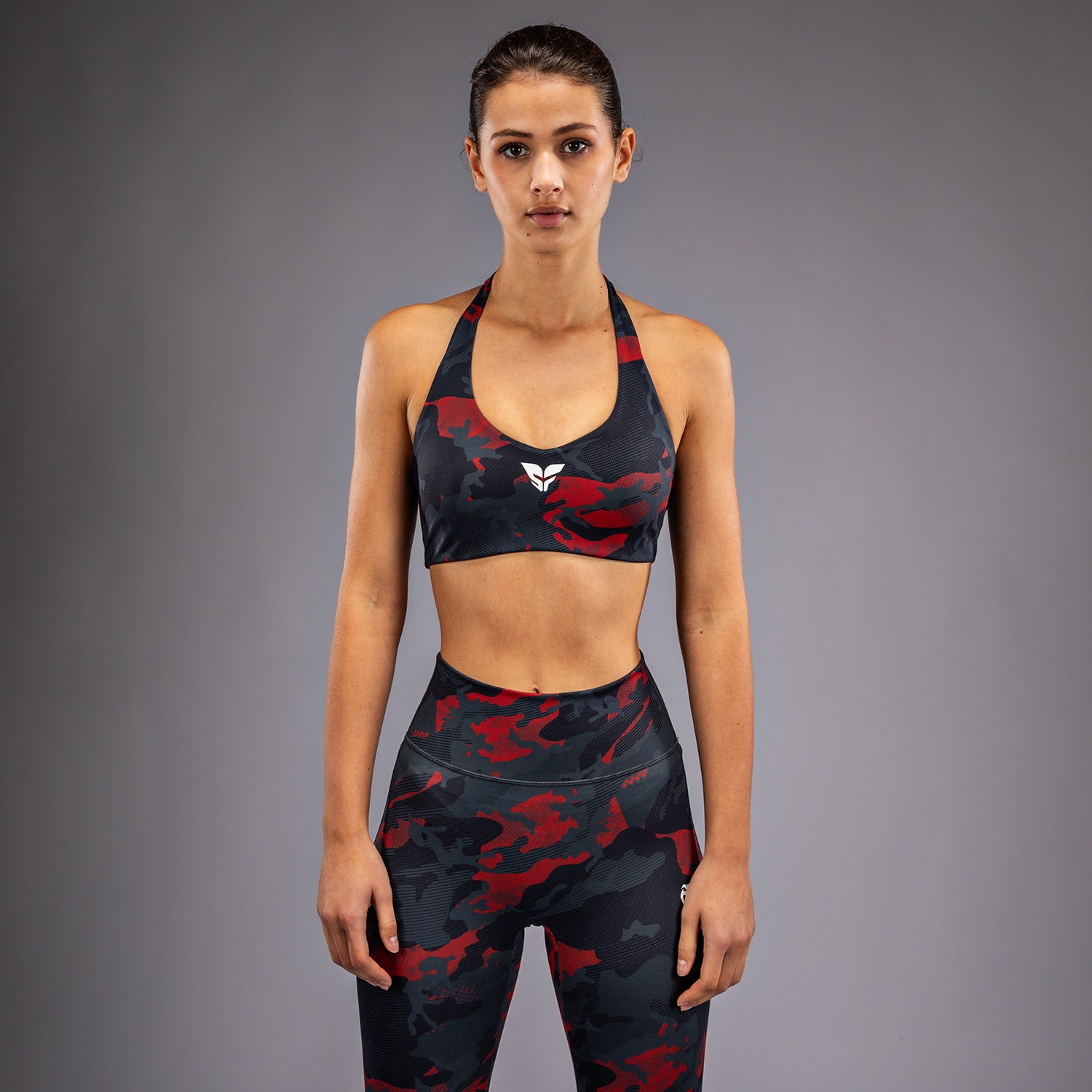 venum-x-sophia-rose-damen-sport-bh-urban-red-camo image 2