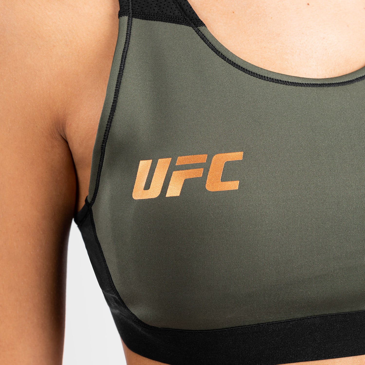 ufc-adrenaline-by-venum-fight-week-sport-bh-damen-khaki-bronze image 4