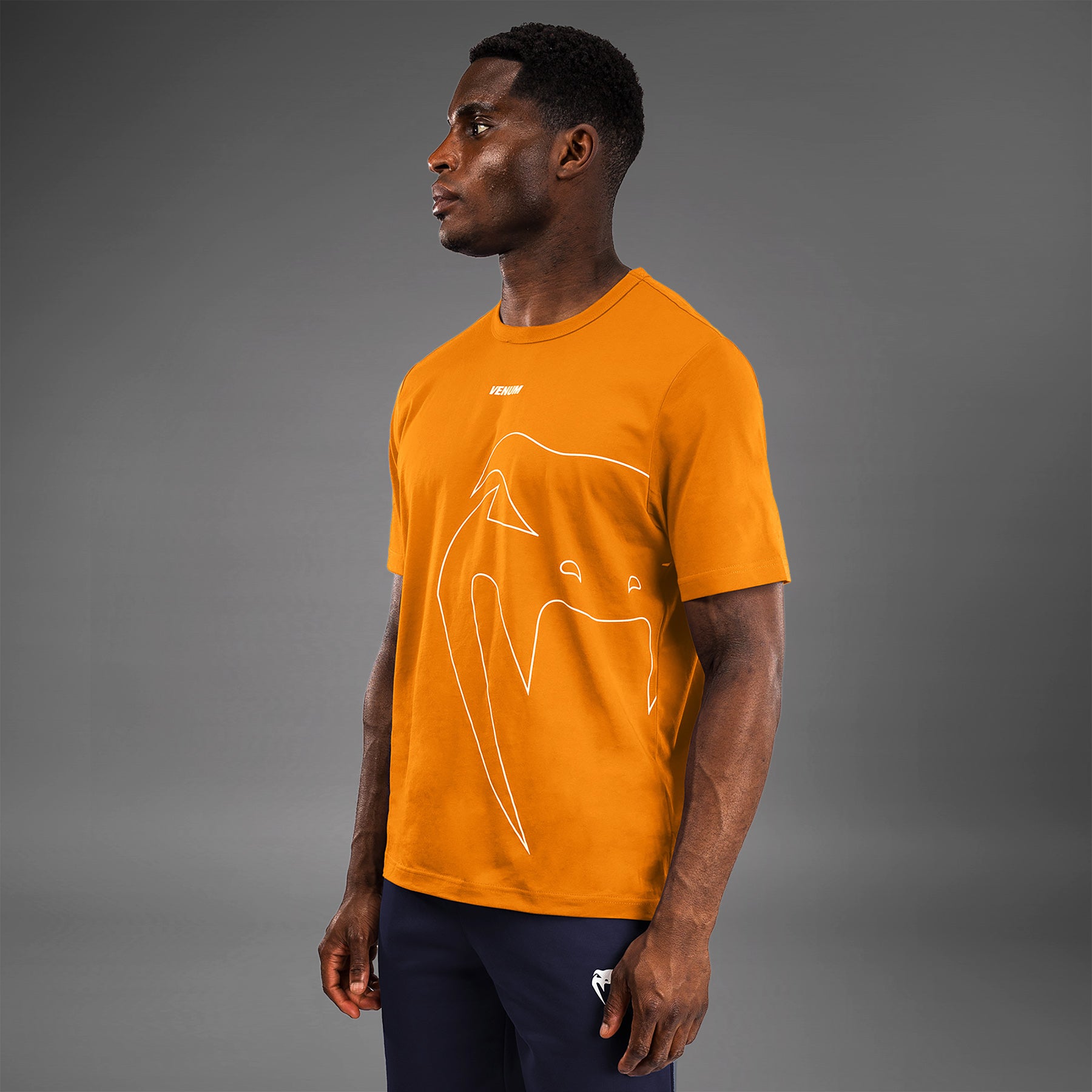 venum-giant-connect-herren-t-shirt-mandarine-wei image 3