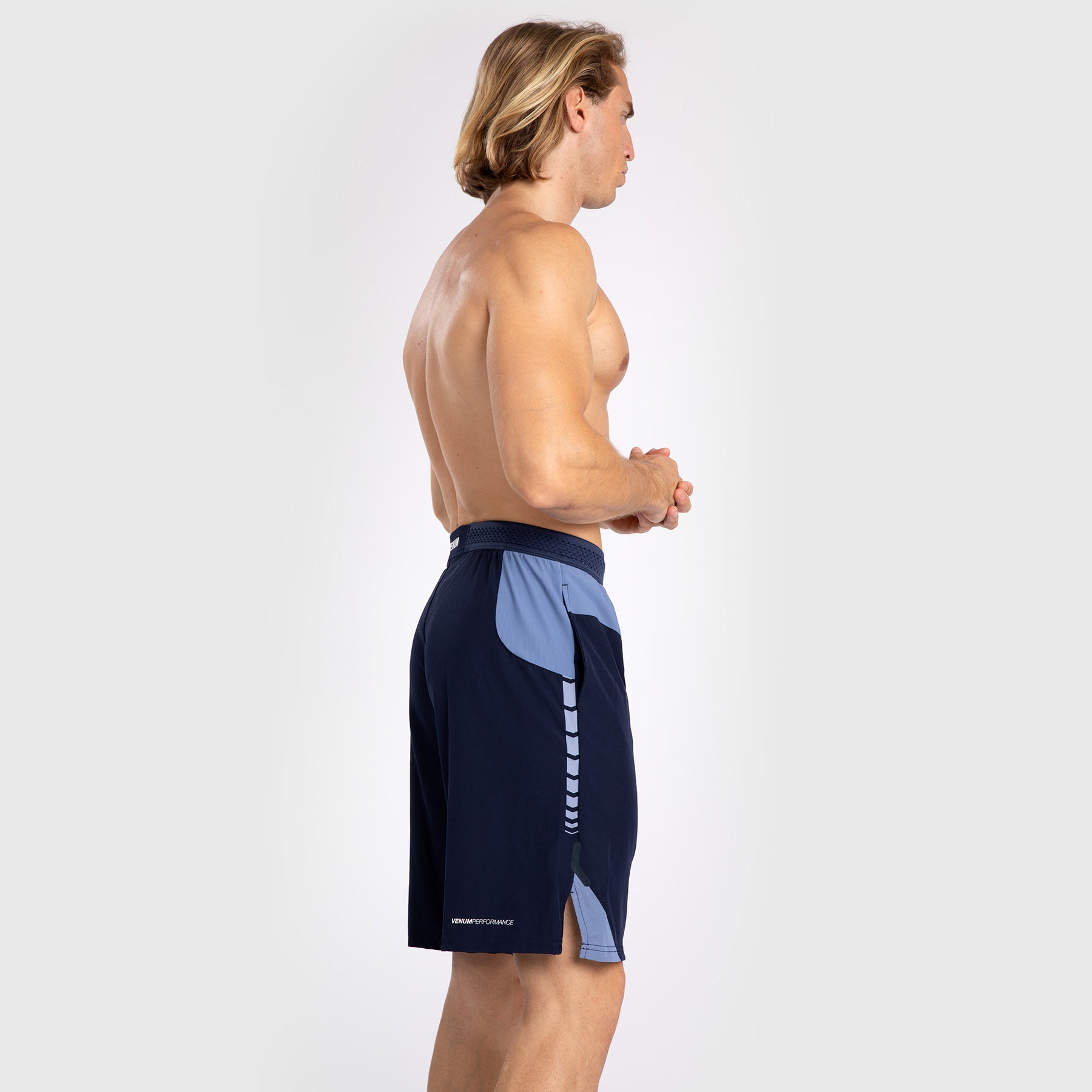 venum-tempest-herren-trainingsshorts-mit-kompression-marineblau-blau image 2