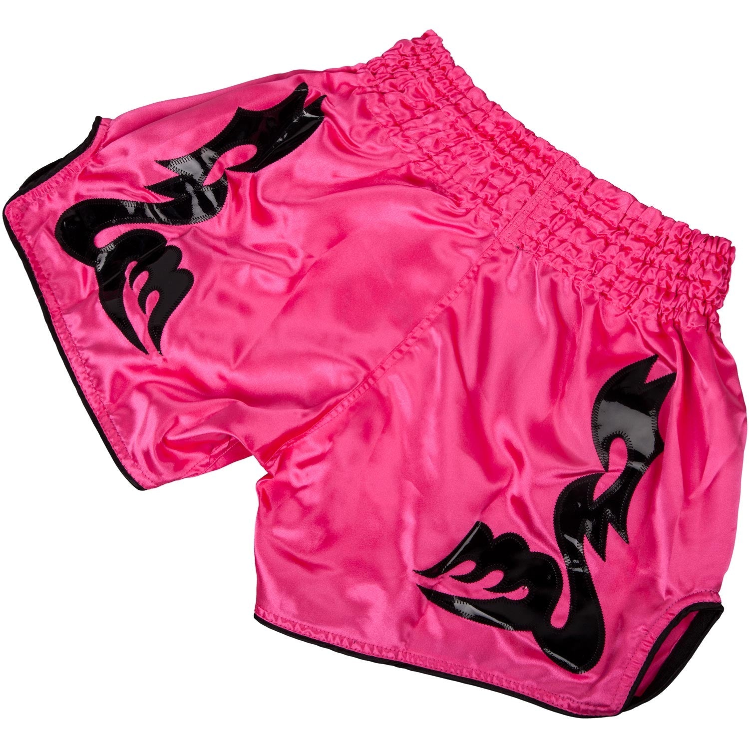 venum-bangkok-inferno-muay-thai-shorts-rosa-schwarz image 2