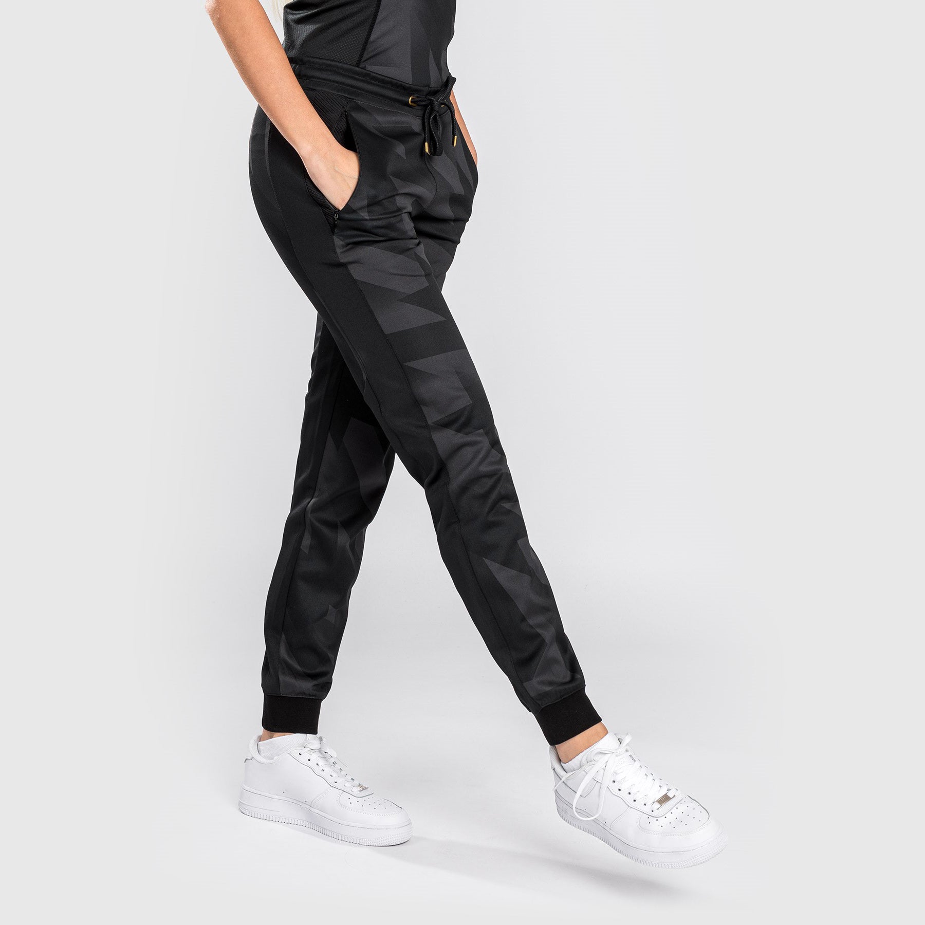 venum-razor-jogginghose-f-r-damen-schwarz-gold image 6