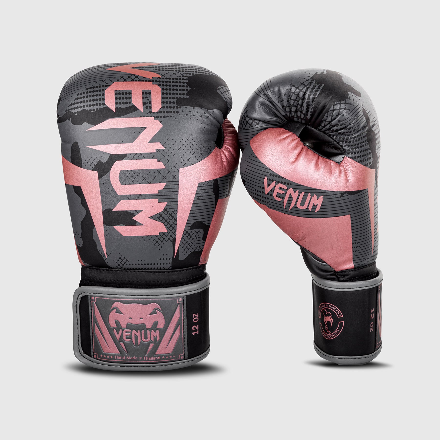 venum-elite-boxhandschuhe-f-r-damen-rosa-schwarz image 2