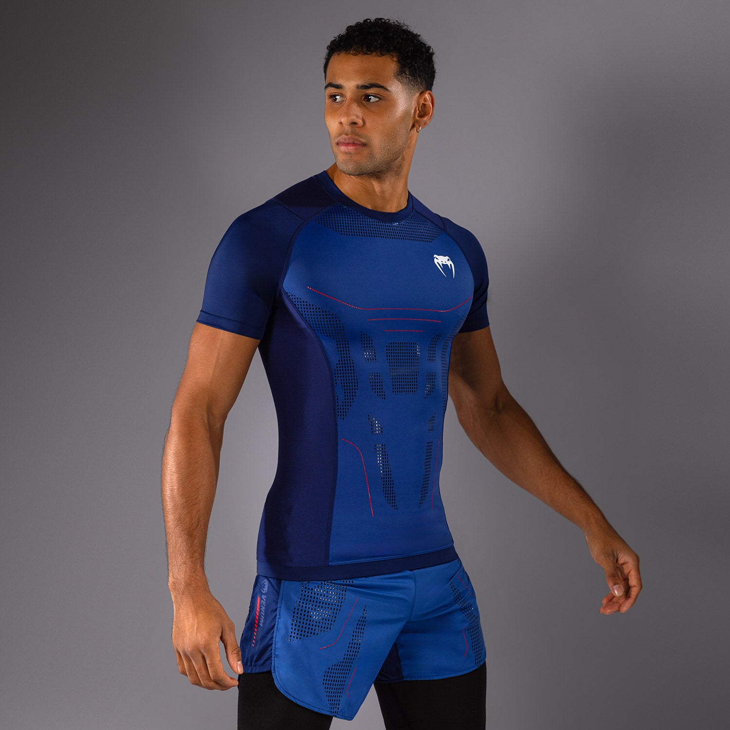 venum-technical-3-0-kurzarm-rashguard-nachtblau image 4