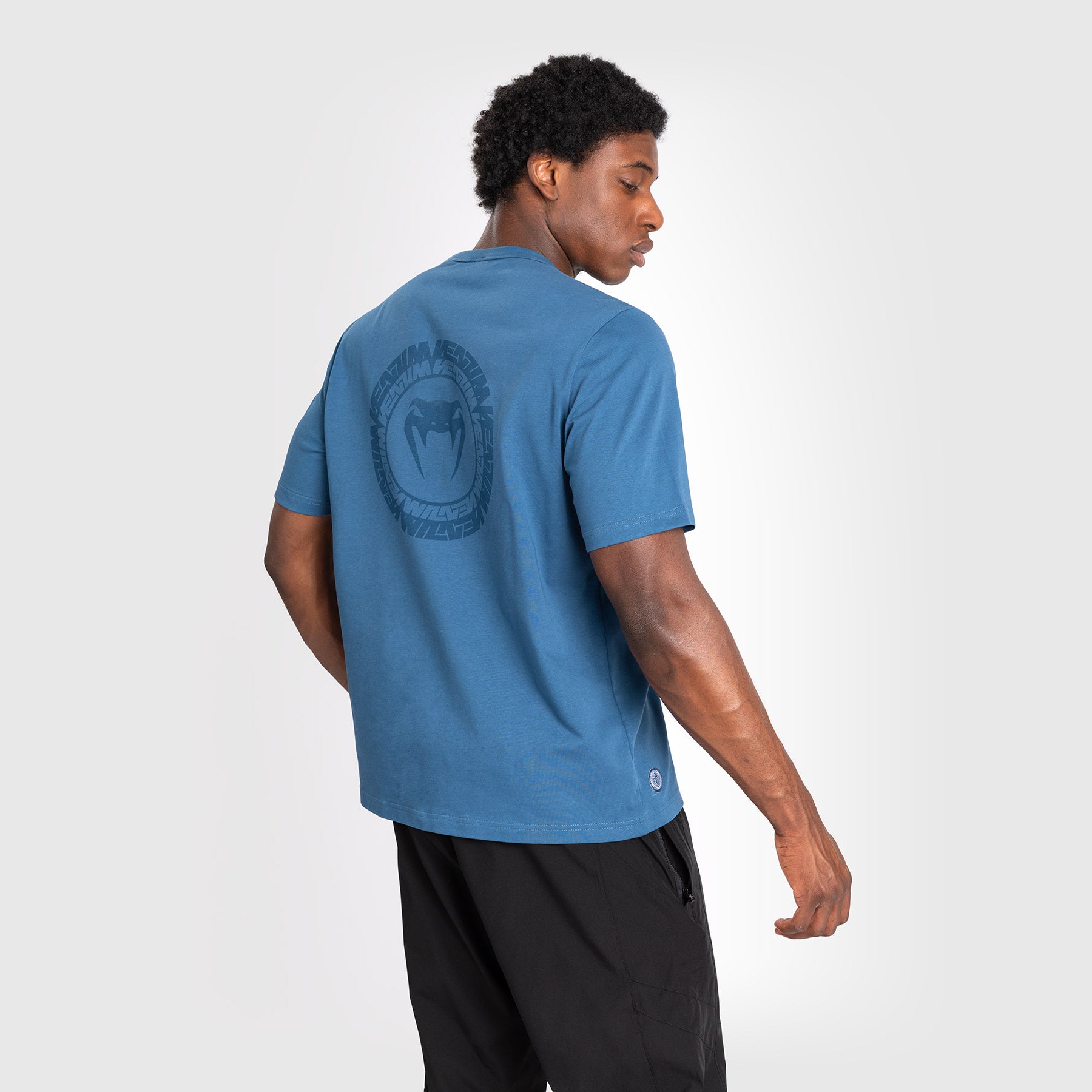 venum-vortex-xl-herren-t-shirt-marineblau image 2