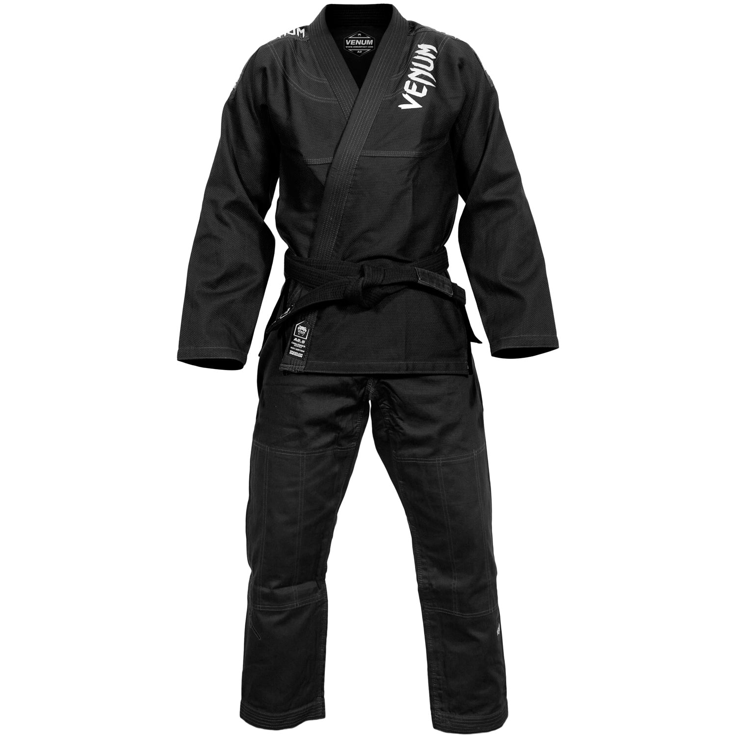 venum-challenger-3-0-bjj-gi-schwarz-grau image 3