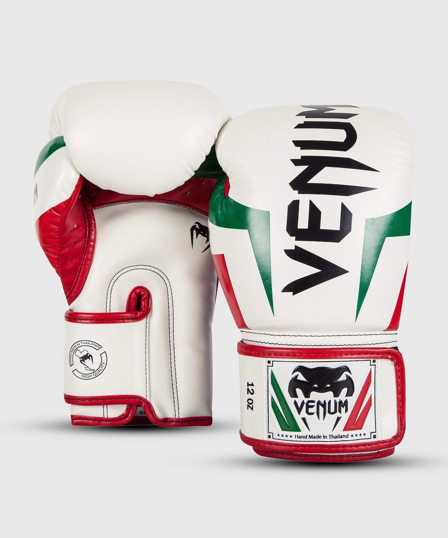 venum-elite-italien-boxhandschuhe-eis-wei-semi-leder image 2