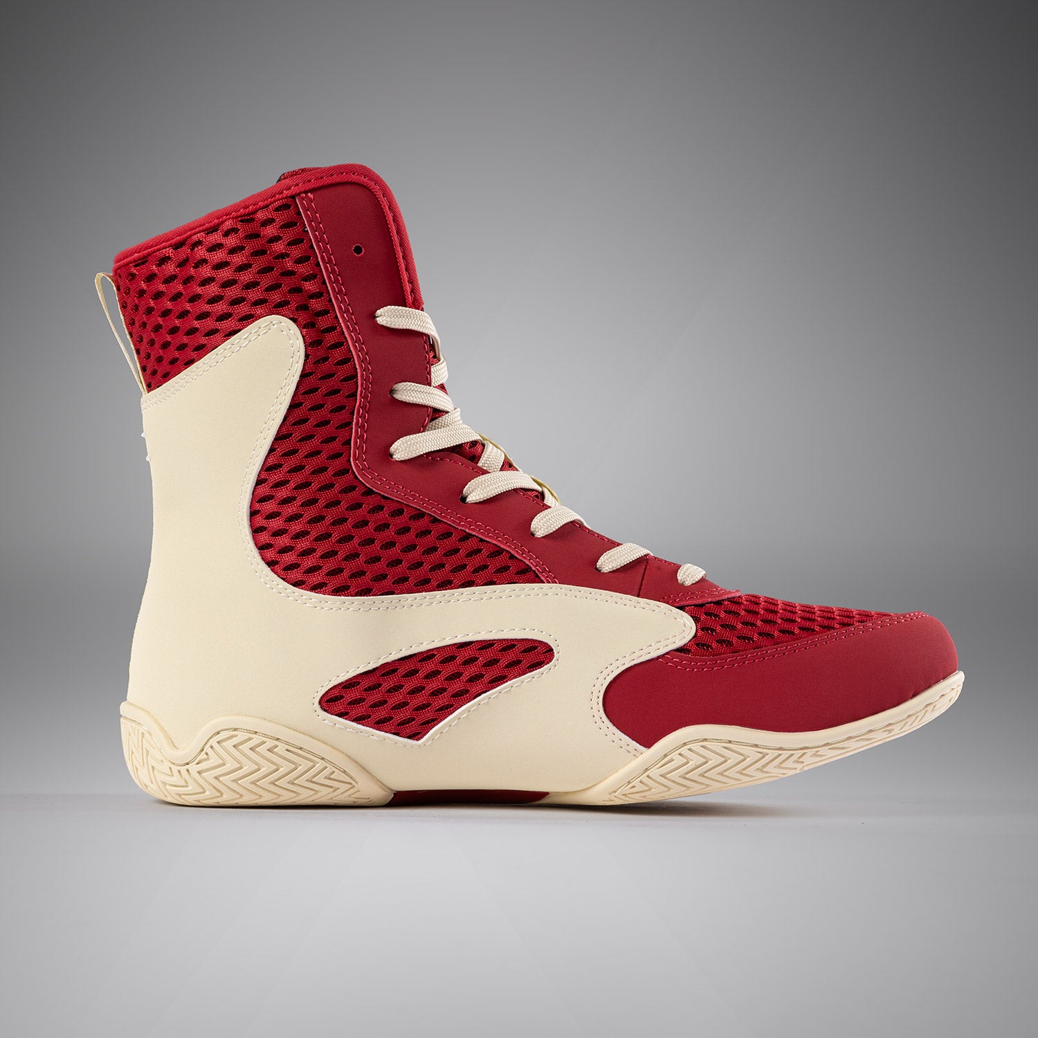 venum-contender-boxschuhe-rubinrot-elfenbein image 3