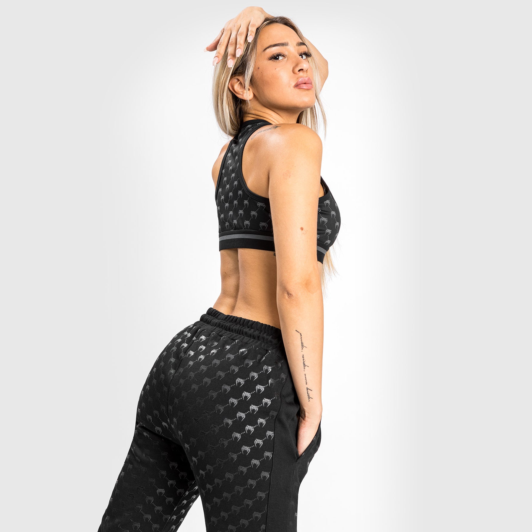 venum-kontact-evo-monogram-jogginghose-damen-schwarz image 5