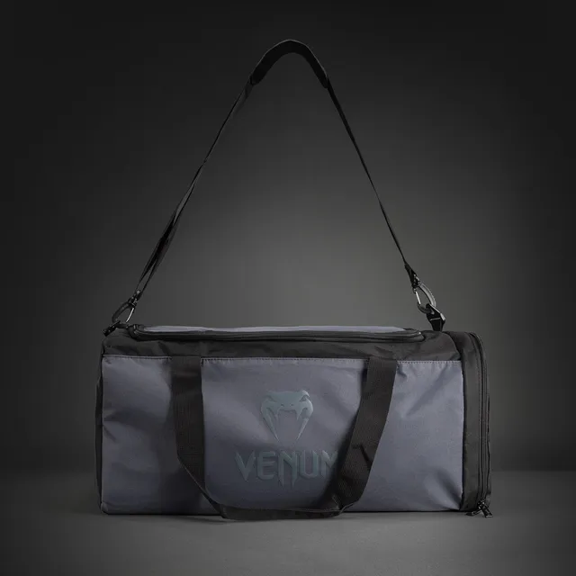 venum-essential-sporttasche-37-l-duffle-grau-schwarz image 1