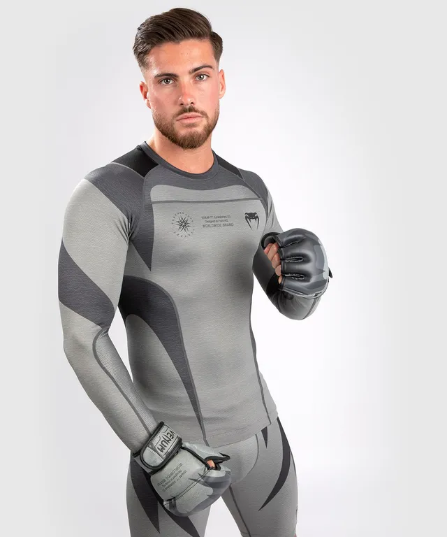 venum-stone-compression-shirt-langarm-mineralgr-n image 1