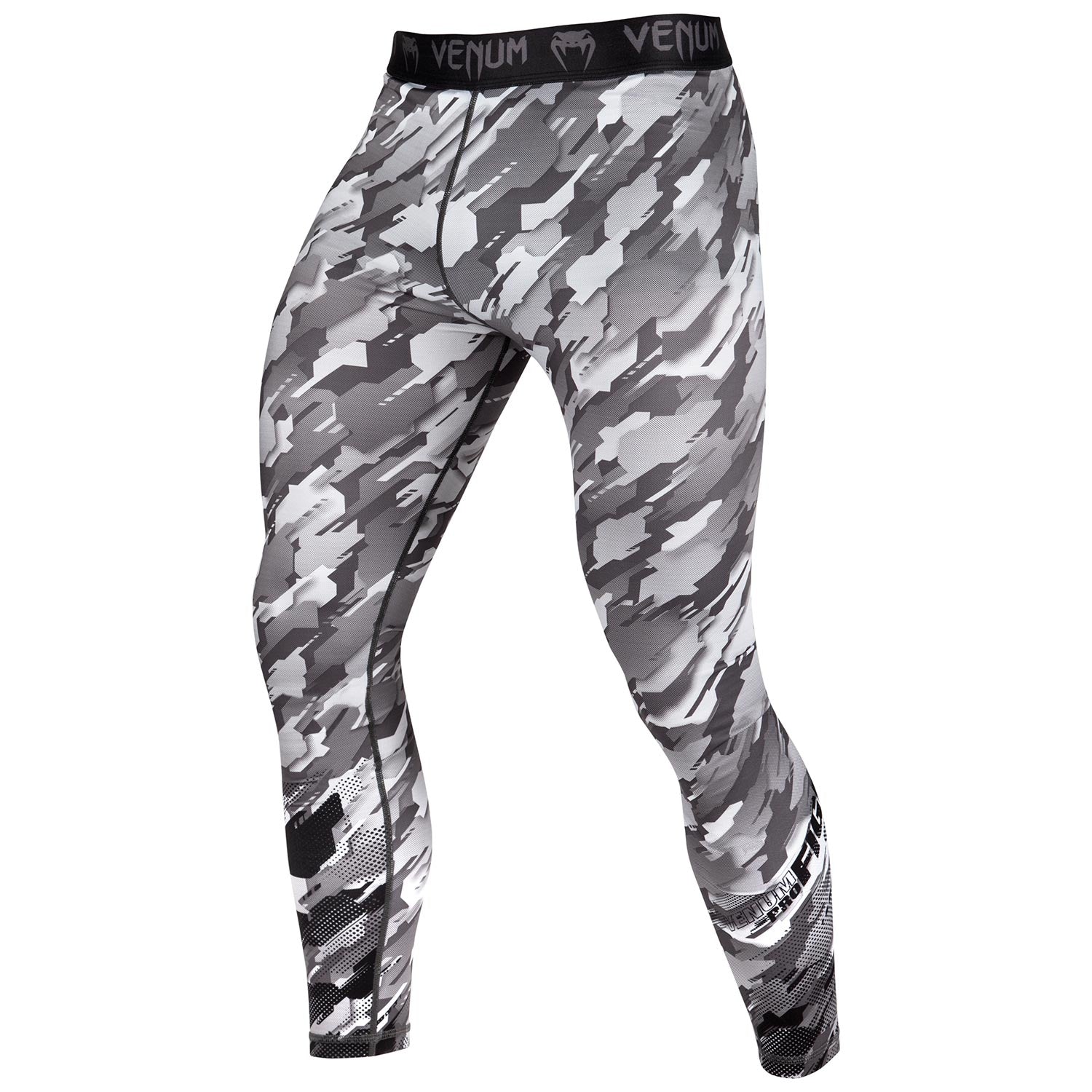 venum-tecmo-kompressionshose-grau-herren-compression-pants image 1