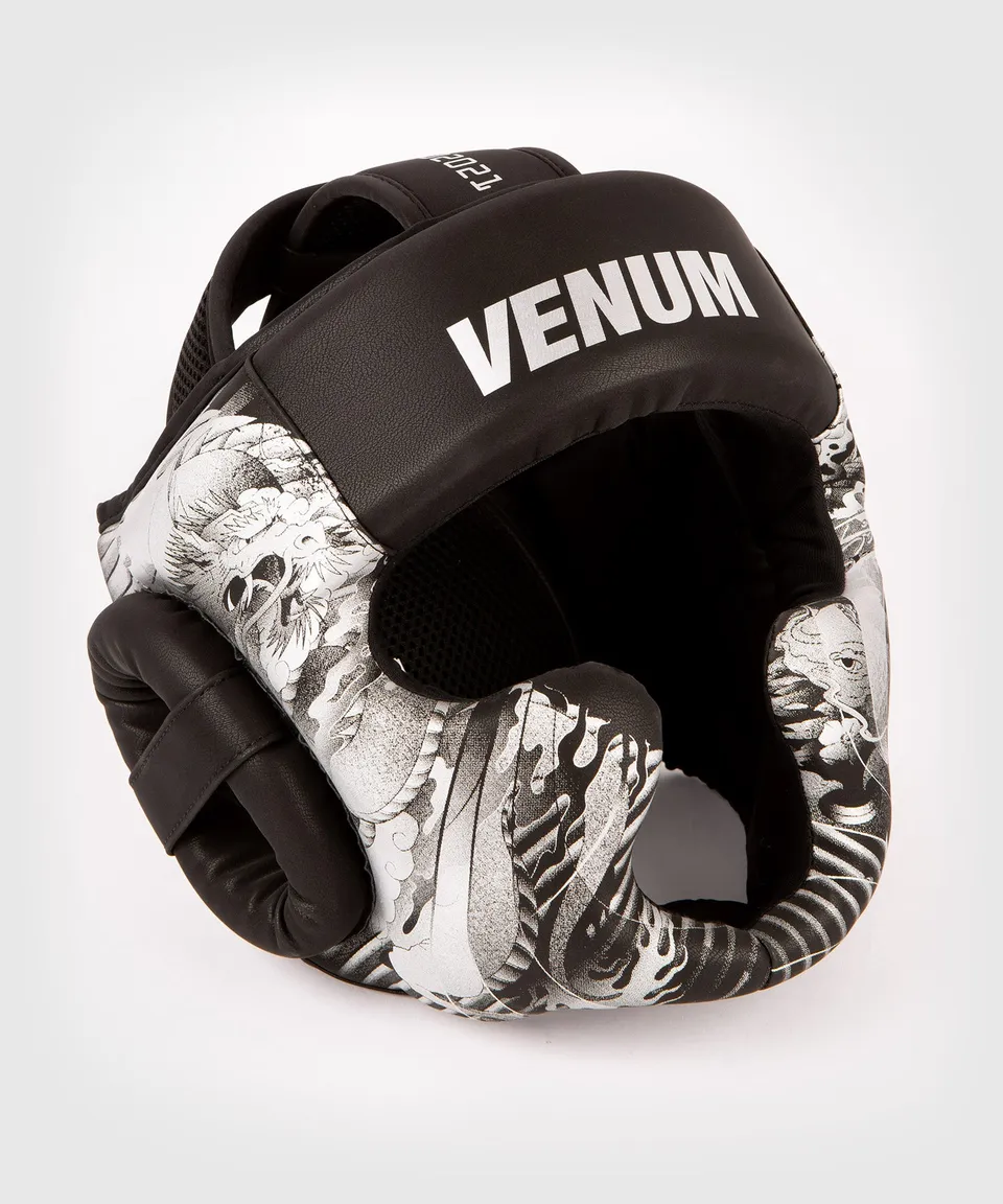 venum-ykz21-boxhelm-schwarz-silber image 1