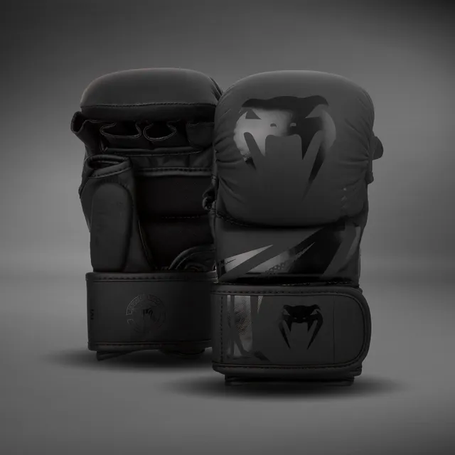venum-challenger-3-0-mma-sparringhandschuhe-schwarz image 1