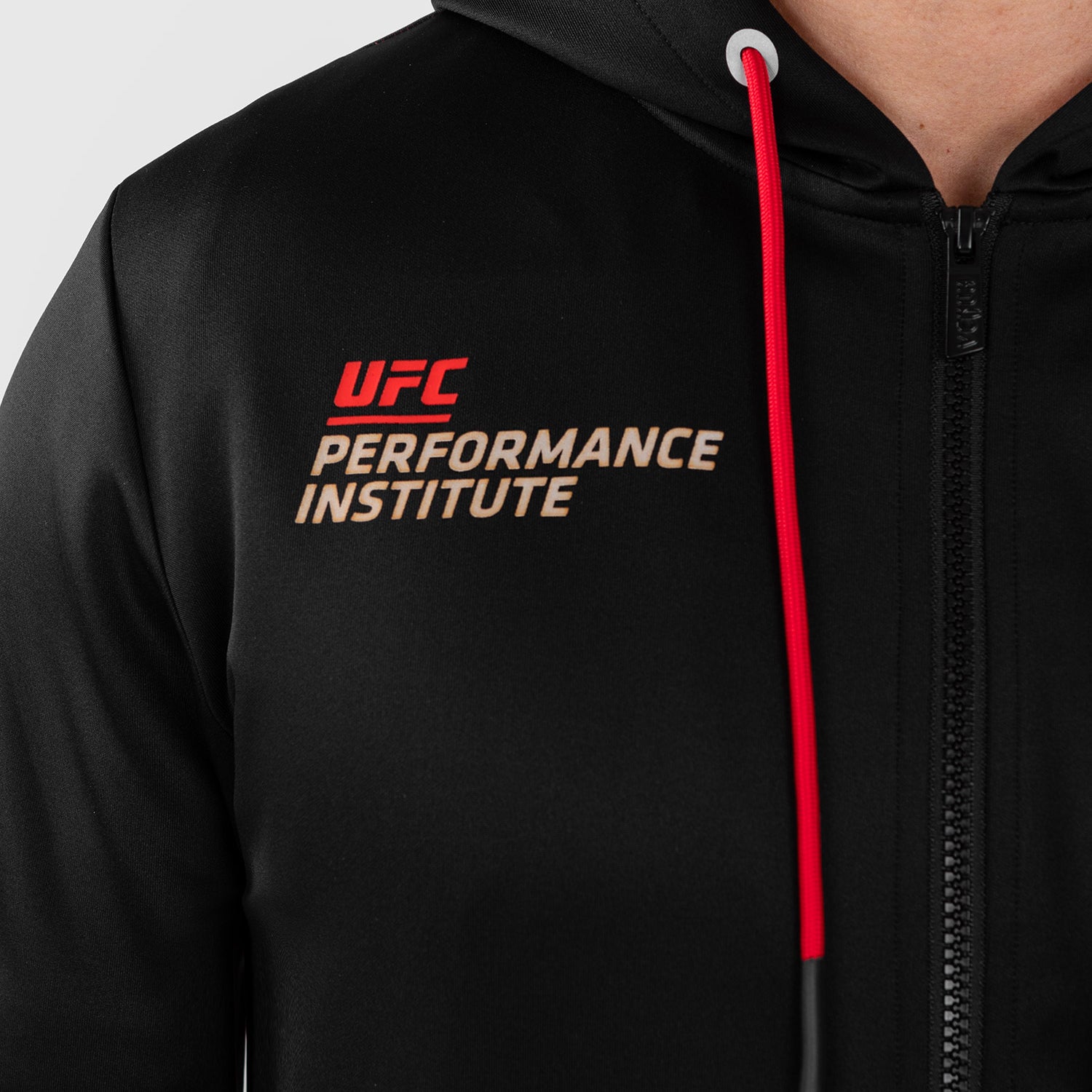 ufc-venum-performance-institute-2-0-herren-zip-hoodie-schwarz-rot image 6