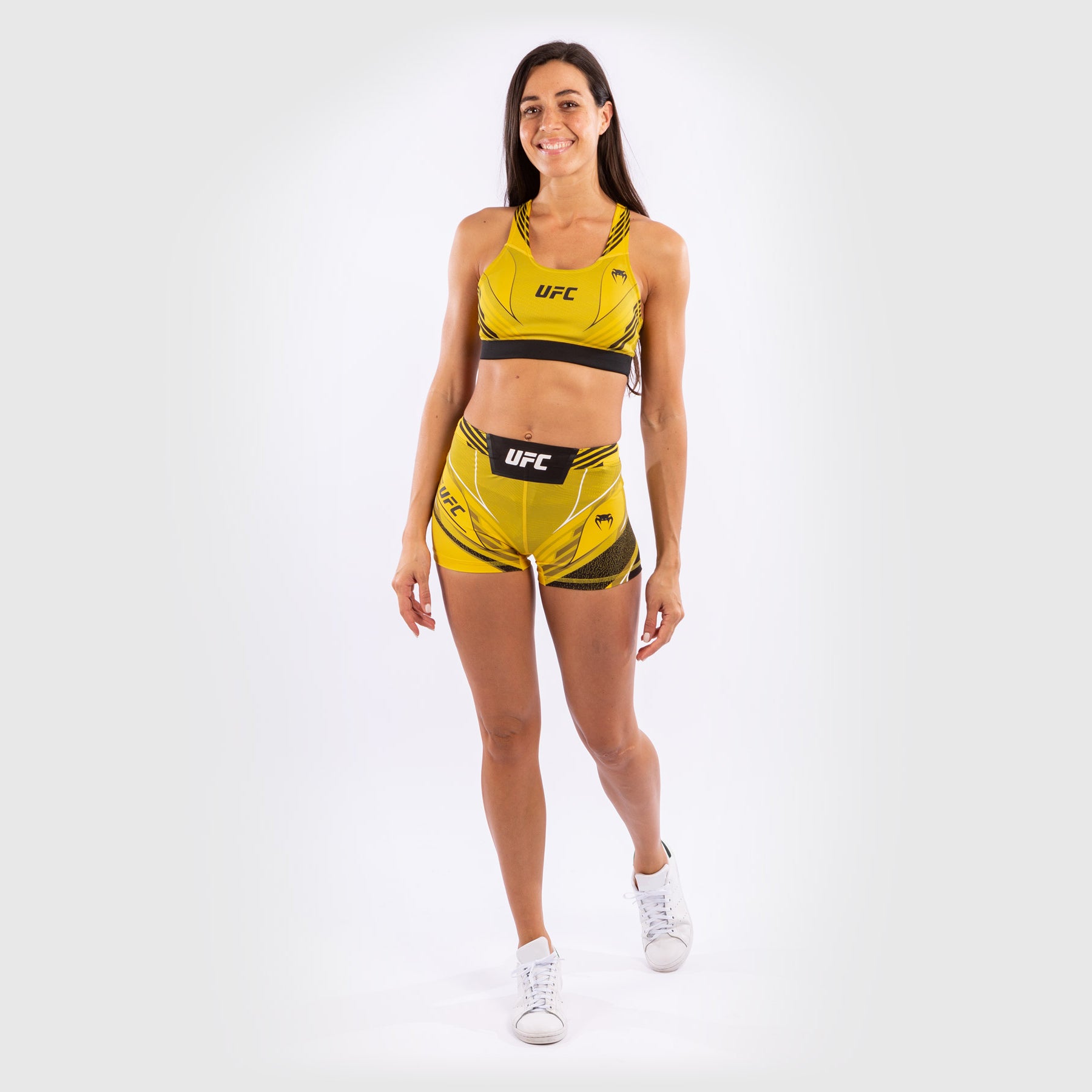 ufc-venum-authentic-fight-night-vale-tudo-short-gelb-damen-short-fit image 7