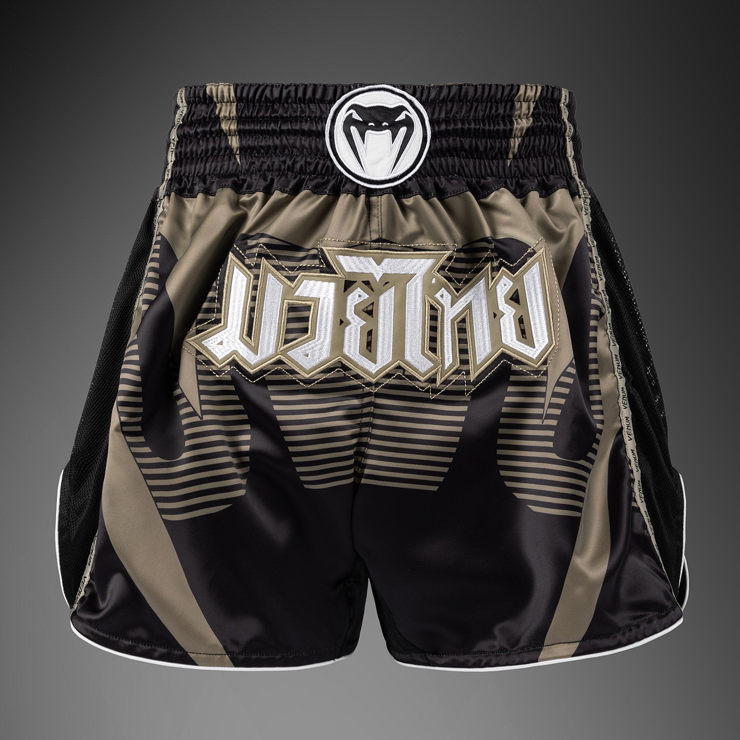 venum-adrenaline-muay-thai-shorts-schwarz-sand image 1